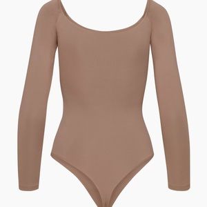 Tan body suit from aritiza . NEVER WORN